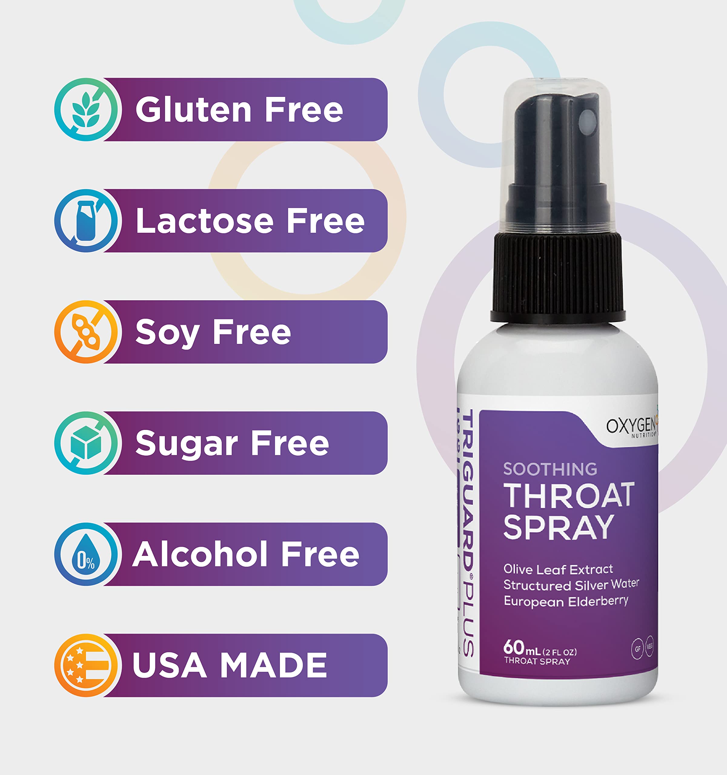 TriGuard Plus elderberry extract bottle highlights antioxidants for seasonal wellness