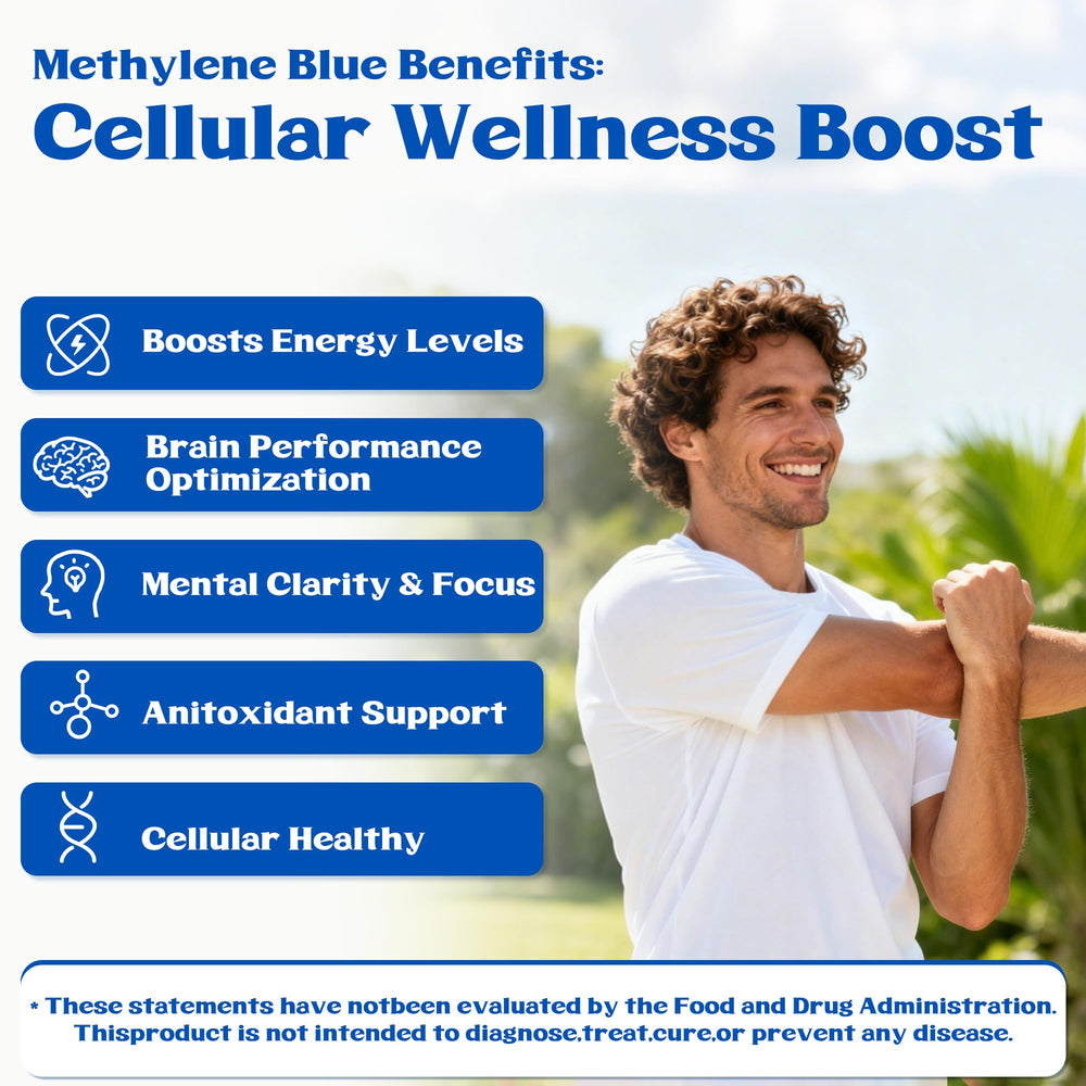 Trihood Methylene Blue formaldehyde-free packaging emphasizes safety and potency