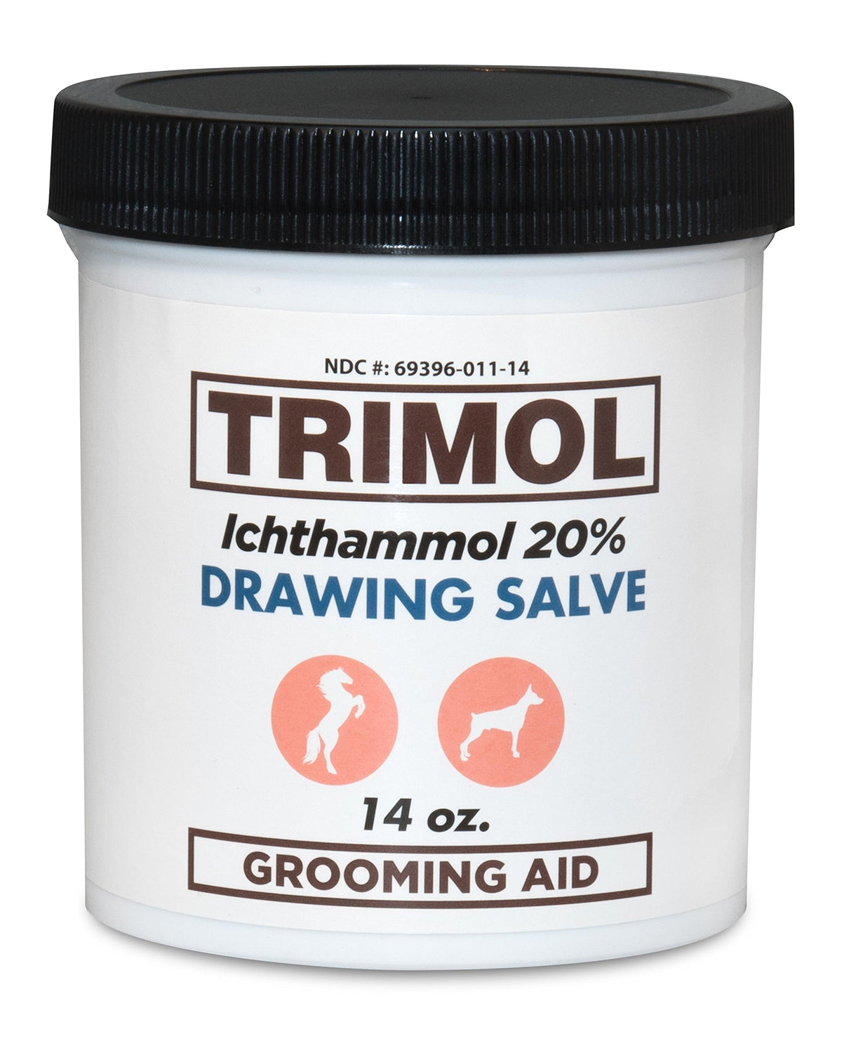 TRIMOL Ichthammol 20% ointment bottle for skin relief and care