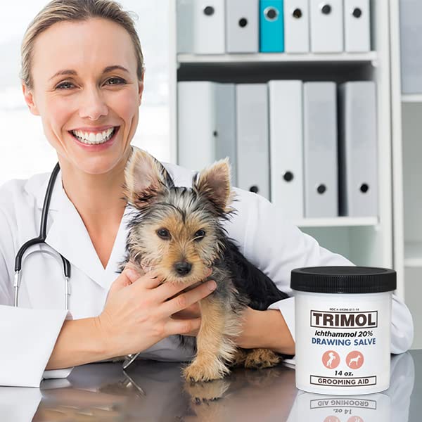 TRIMOL Ichthammol 20% ointment used on nails and skin care