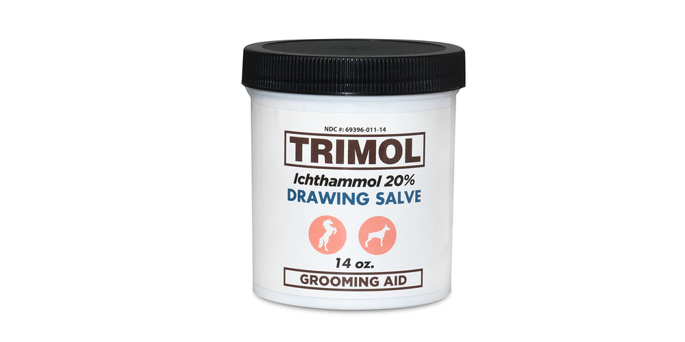 TRIMOL Ichthammol 20% ointment packaging from a Fort Lauderdale brand