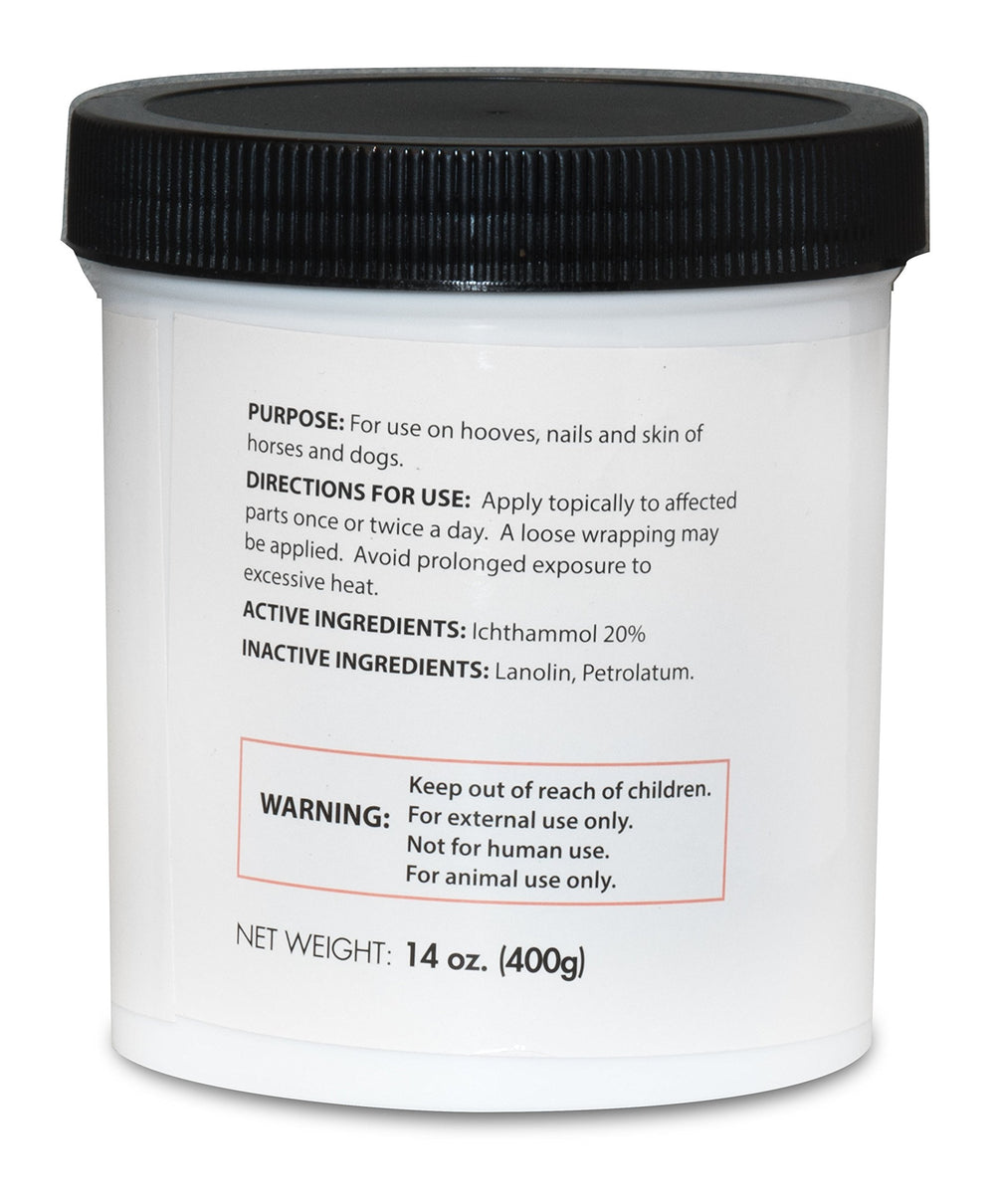 TRIMOL Ichthammol 20% ointment tube close-up highlighting potency