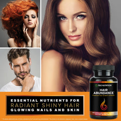 TRIO NUTRITION Hair Abundance nails and skin emphasis with zinc and selenium.