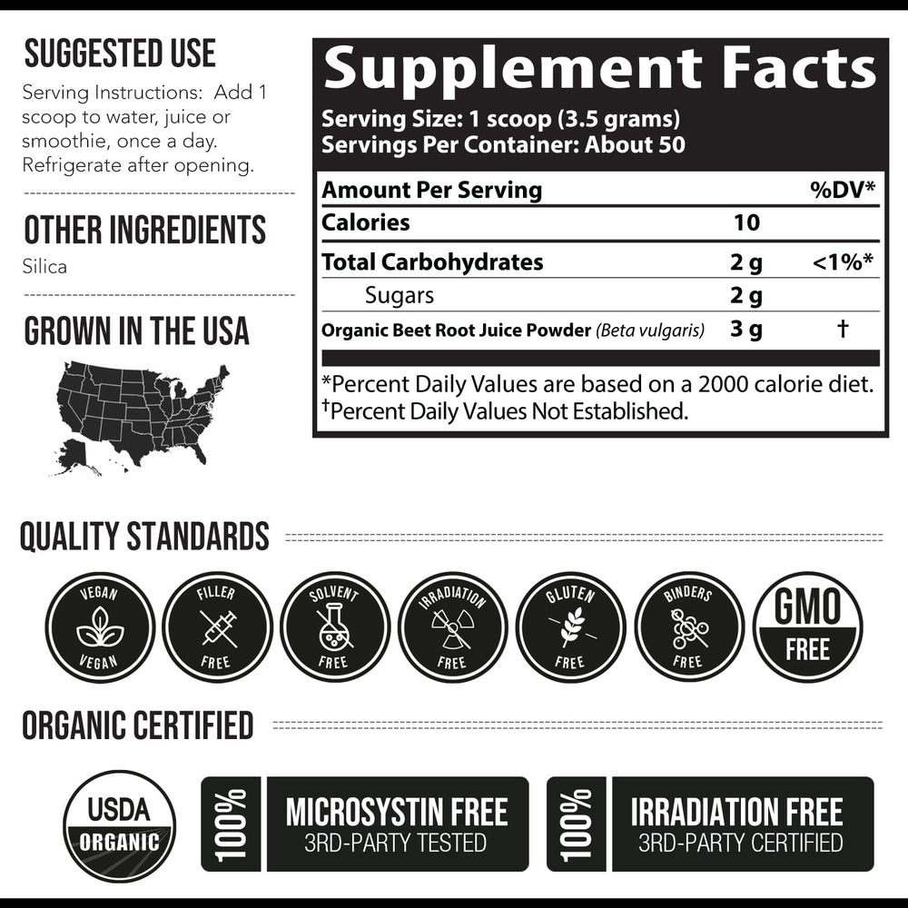 Cold-pressed label highlights enzyme activity and purity.