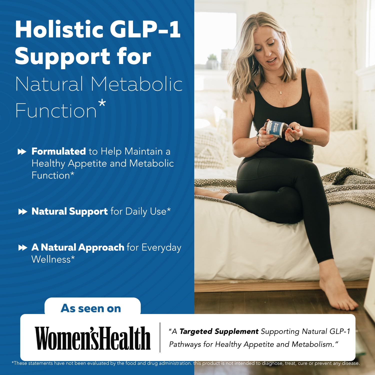 GLP-Activate capsules close-up for easy daily use.