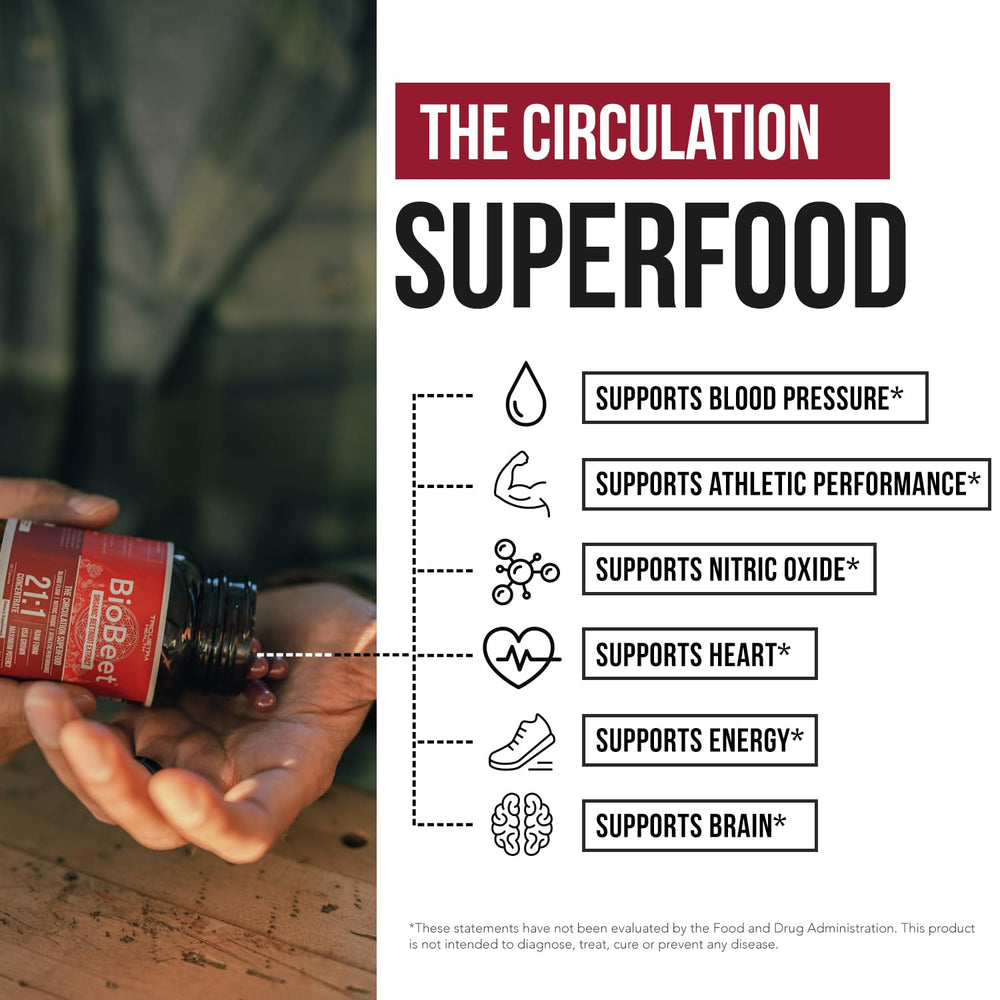 BioBeet Max label detail shows vegan, GMO-free certification and organic sourcing