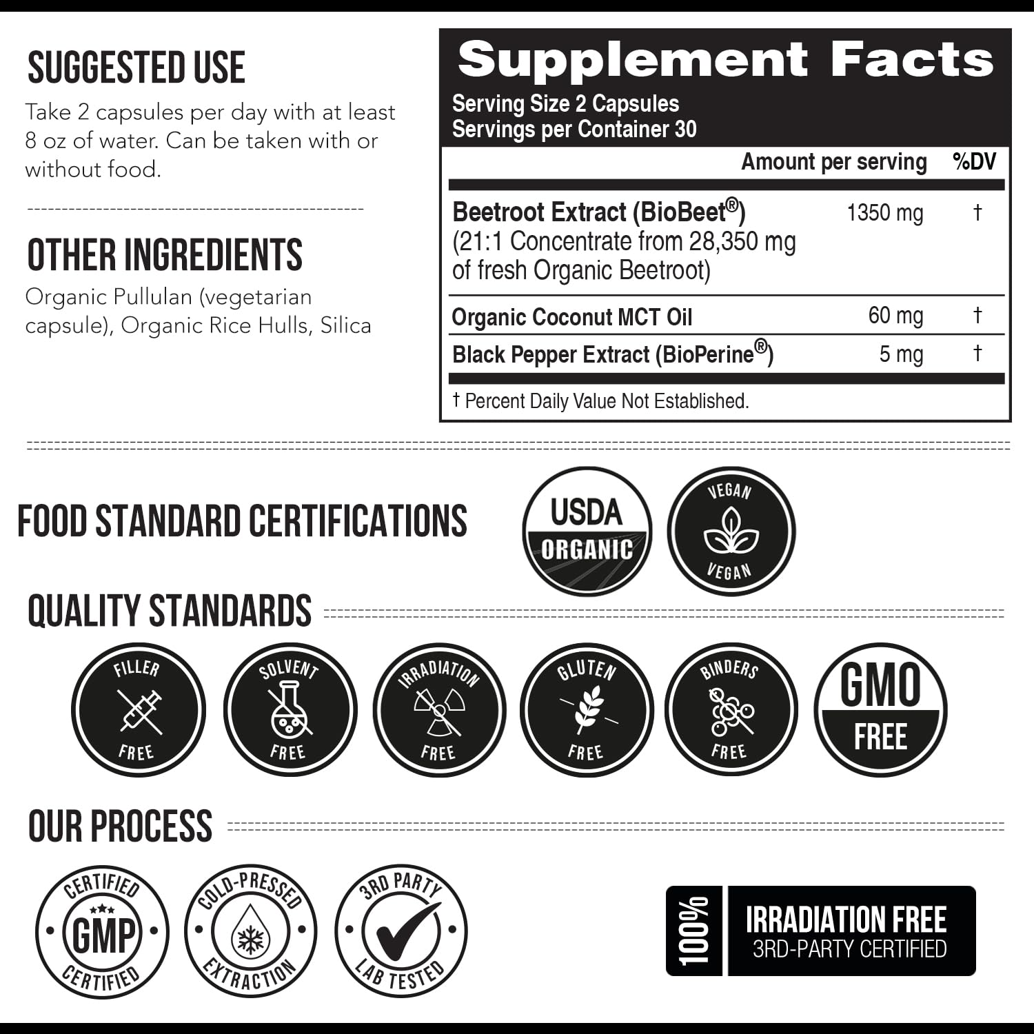 US-grown beet emblem signals organic farming and quality control