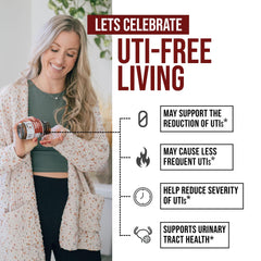 CranEaze capsules on white background for easy daily supplementation