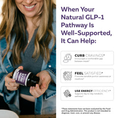 GLP-Pro capsules in hand emphasize portability and simple daily intake.