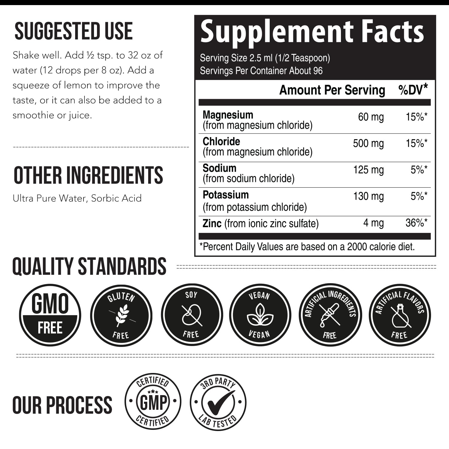 Sugar-free, keto-friendly electrolyte drops for low-carb routines.