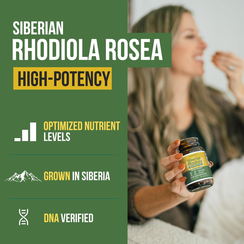 Triquetra Health rhodiola capsules show high-potency extract for steady energy