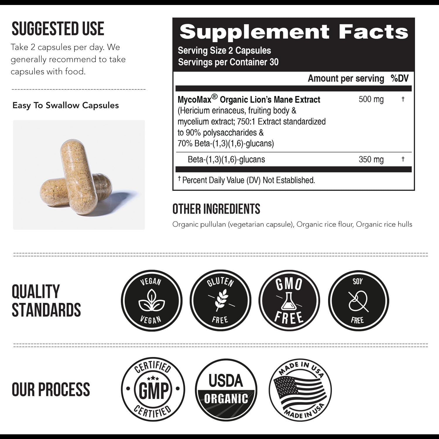 Ultrasonic extraction process graphic emphasizing high nutrient concentration and absorption.