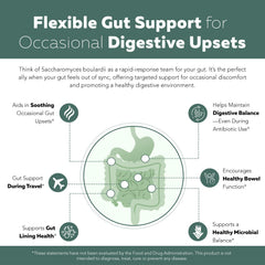 Triquetra Health packaging on shelf promoting gut health.