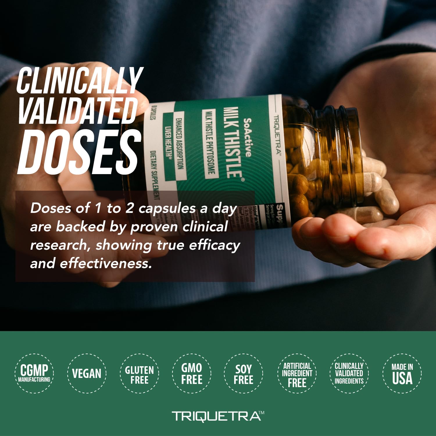 SoActive Milk Thistle on a shelf with modern wellness packaging
