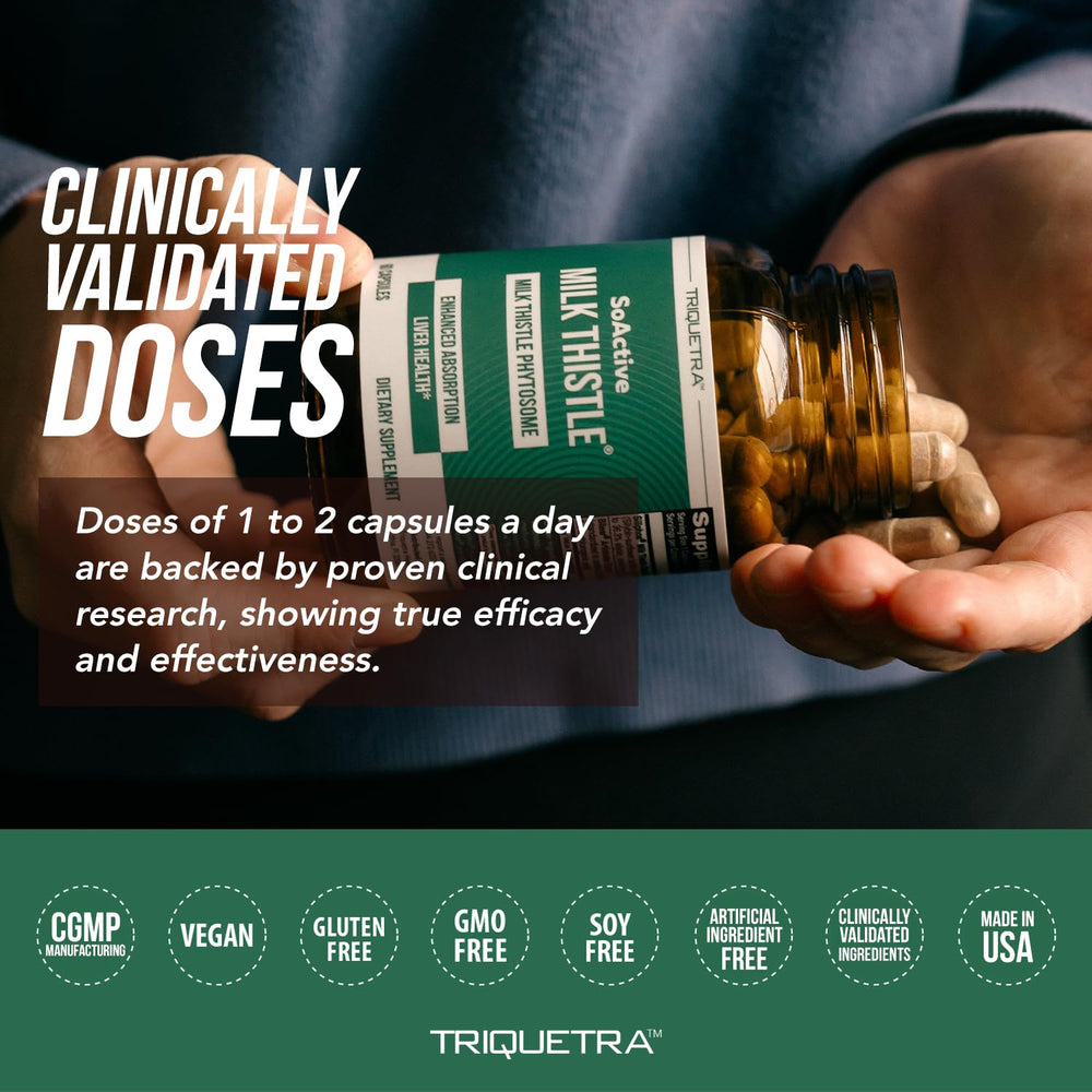 SoActive Milk Thistle on a shelf with modern wellness packaging