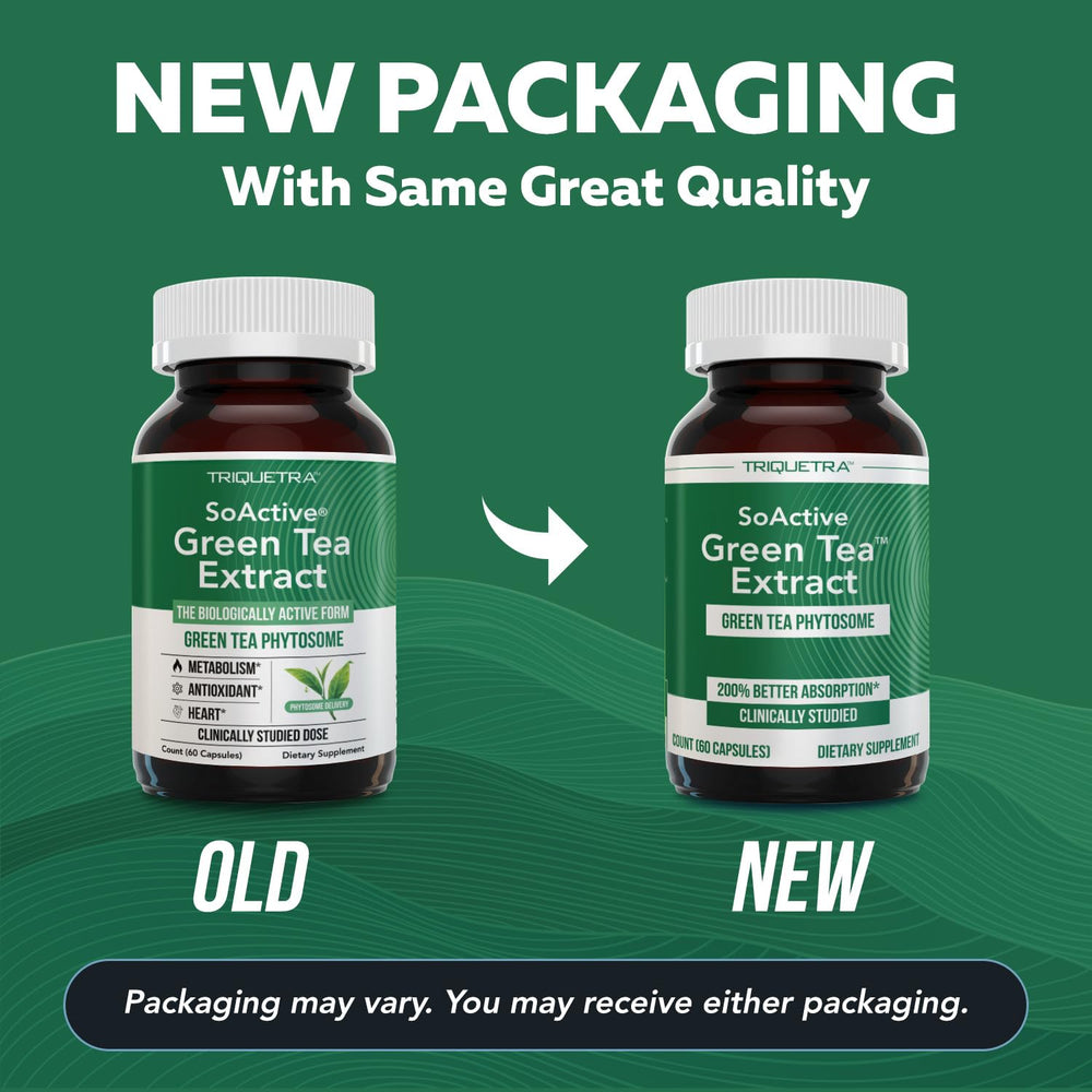 Triquetra Health SoActive Green Tea on a shelf signaling daily wellness routine