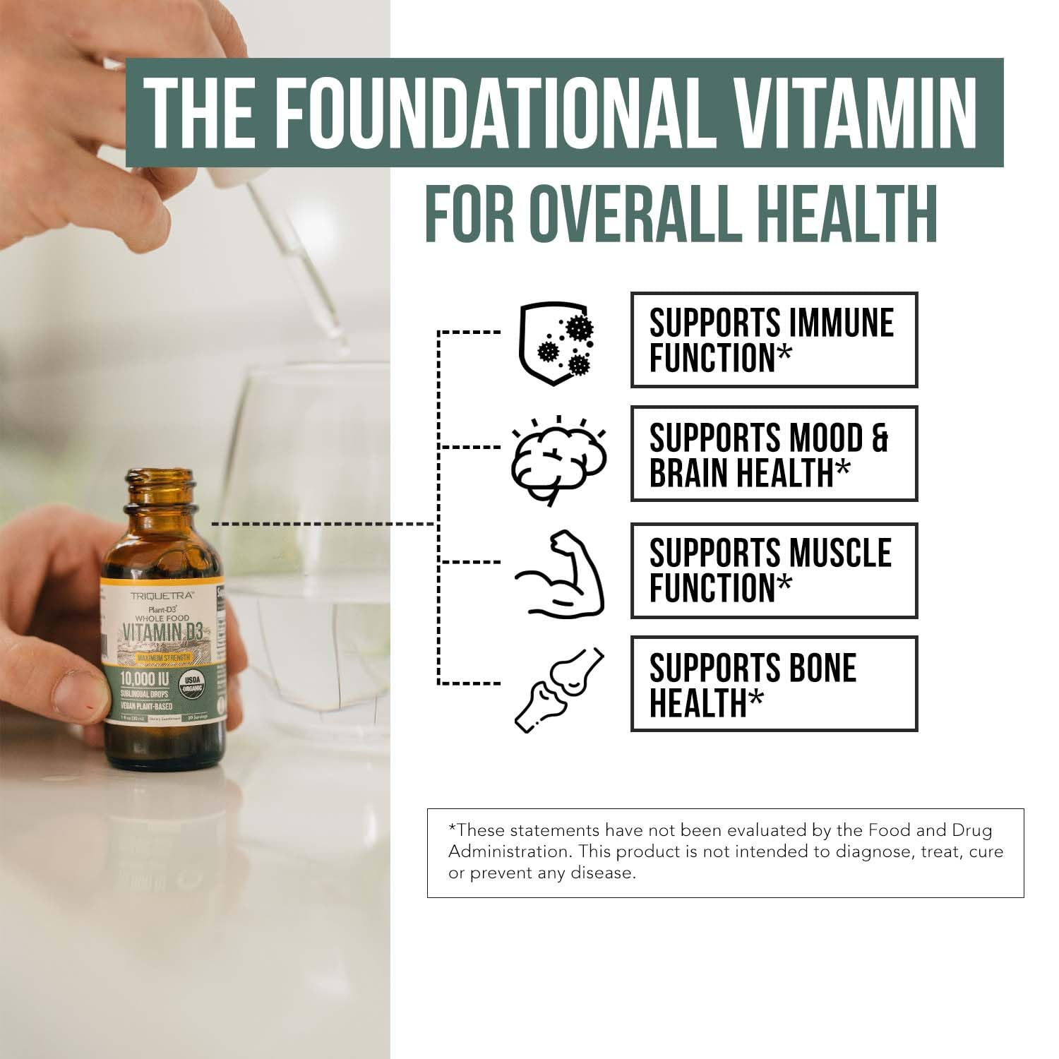 Triquetra Health USA-made facility label signifying quality manufacturing.