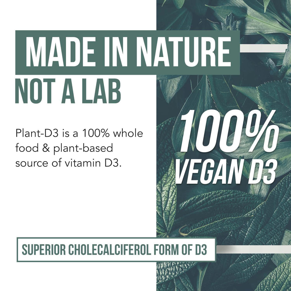 Triquetra Health Plant-D3 produced in USA-certified facility for quality assurance.