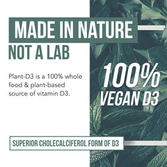 Triquetra Health Plant-D3 produced in USA-certified facility for quality assurance.