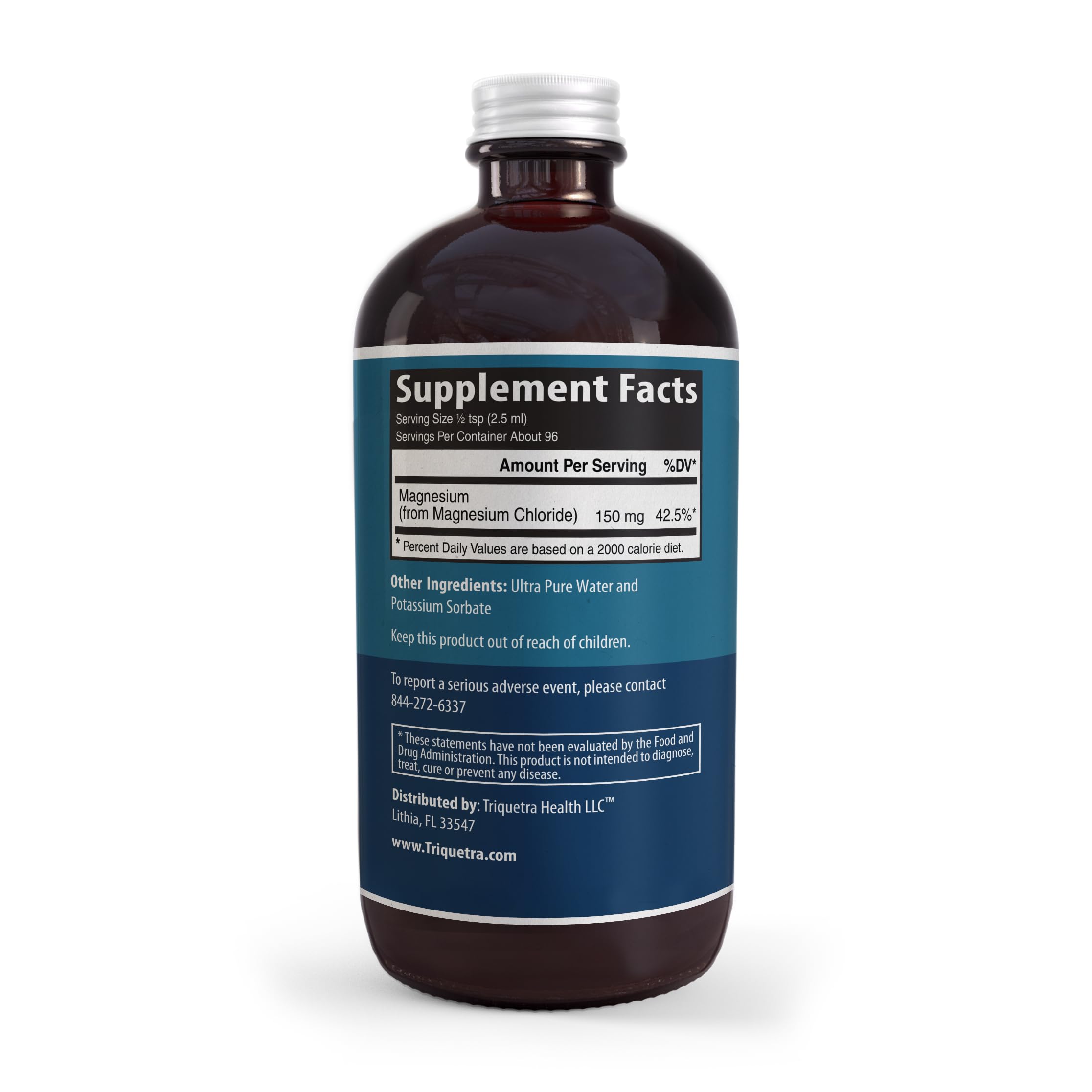 Triquetra packaging finish communicates vegan, GMP-compliant production and USA-made quality.