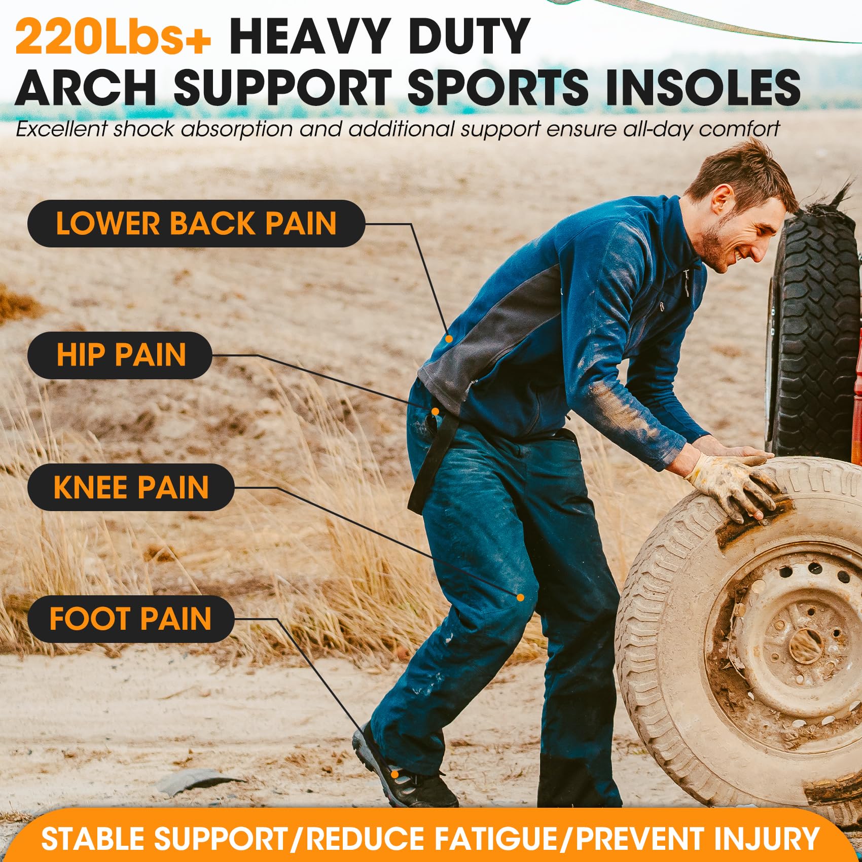 Trooer U-shaped heel cup detail improves stability and shock absorption