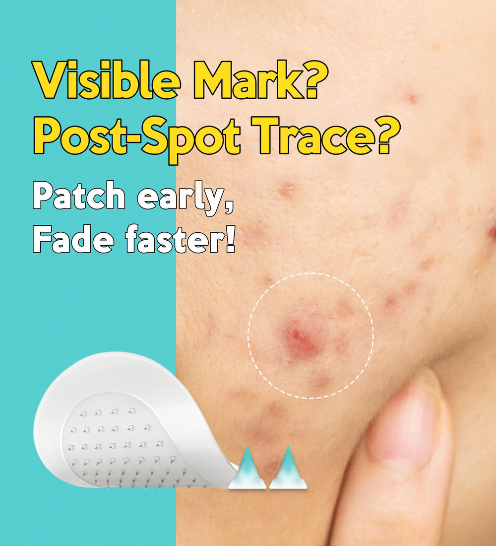 Troubless patch applied on clean skin shows seamless adhesion for comfortable wear