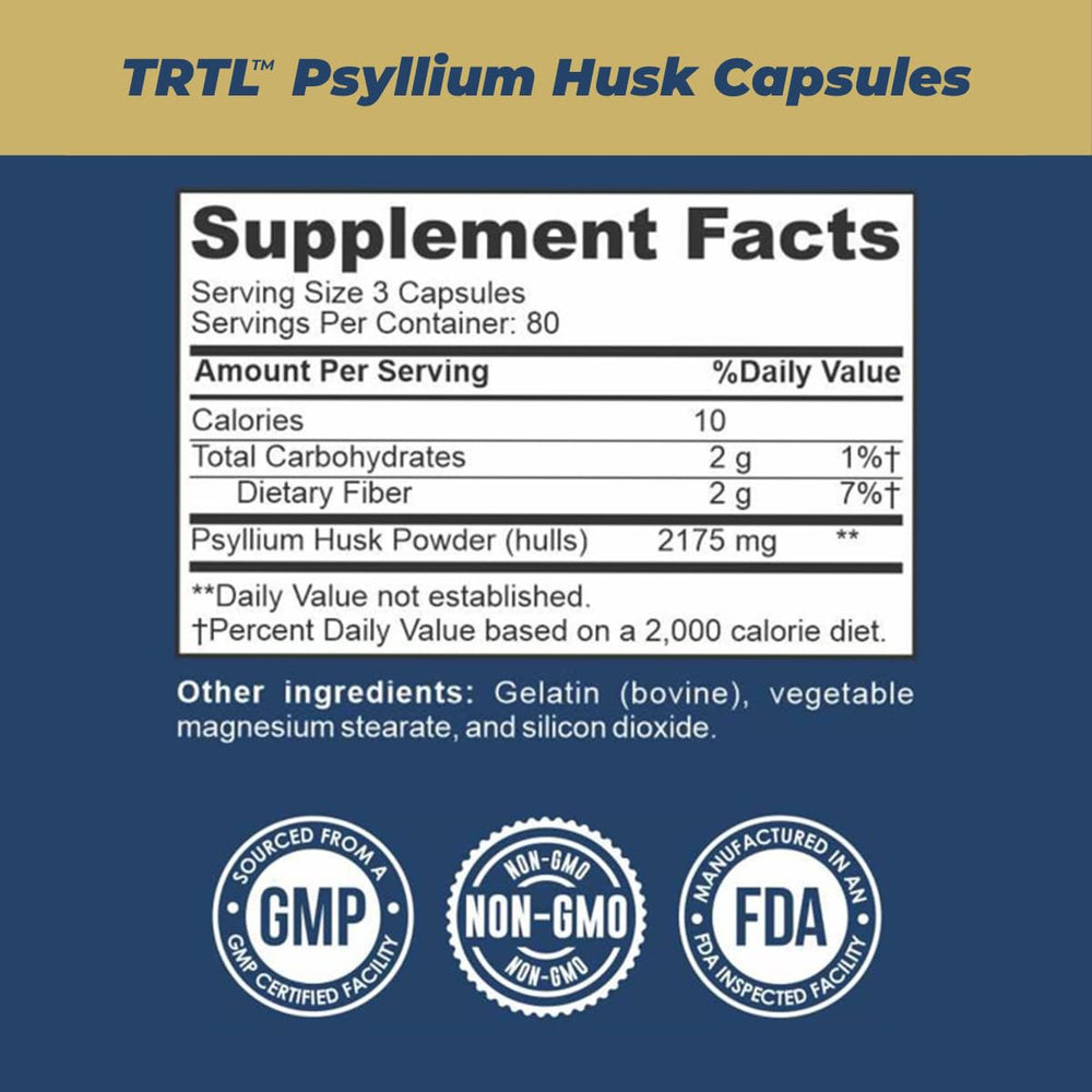 TRTL Packaging USA label highlighting packaging and testing
