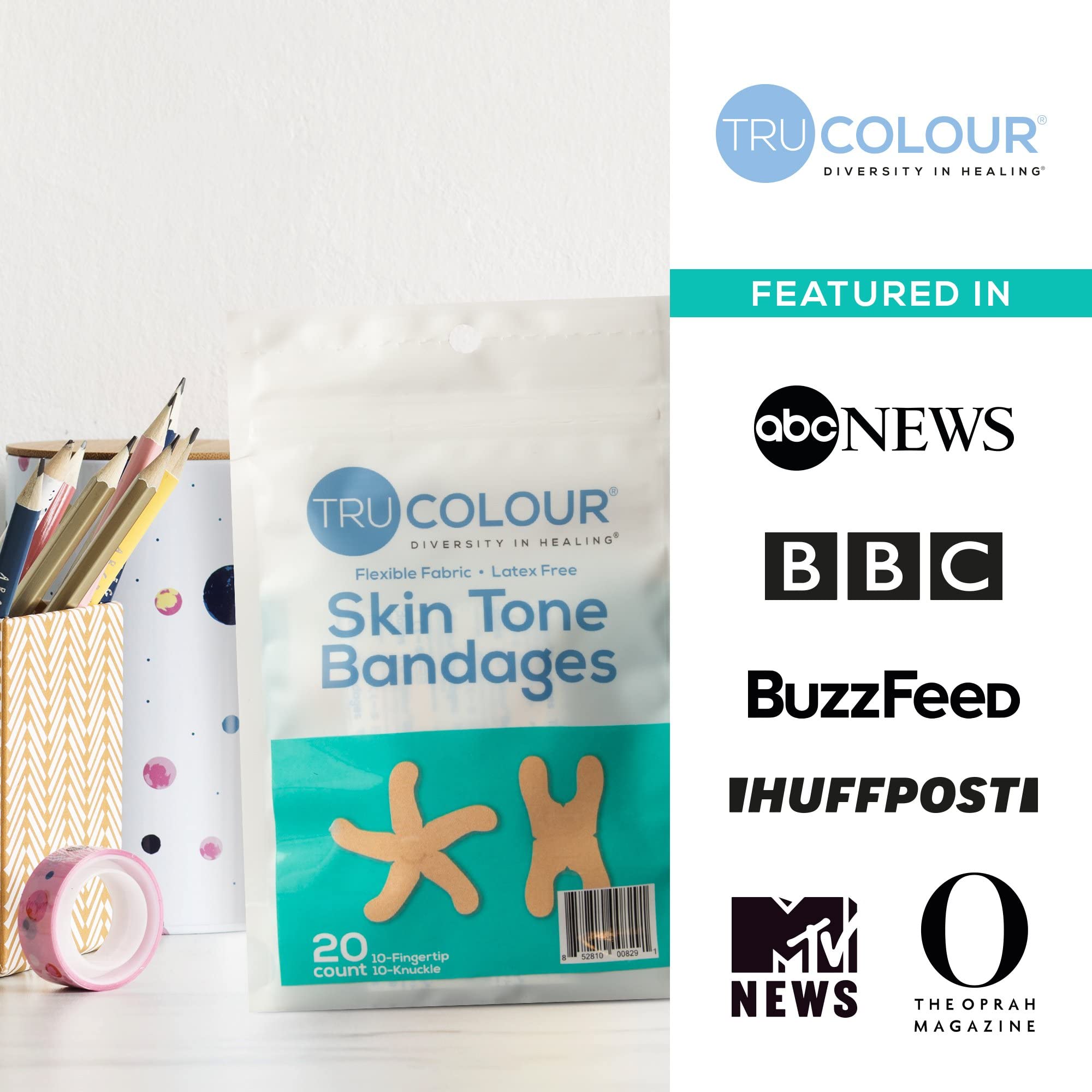 Tru-Colour first aid kit essential for quick wound coverage