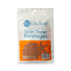Tru-Colour Skin Tone Bandages knuckle view showing flexible wear for daily movement