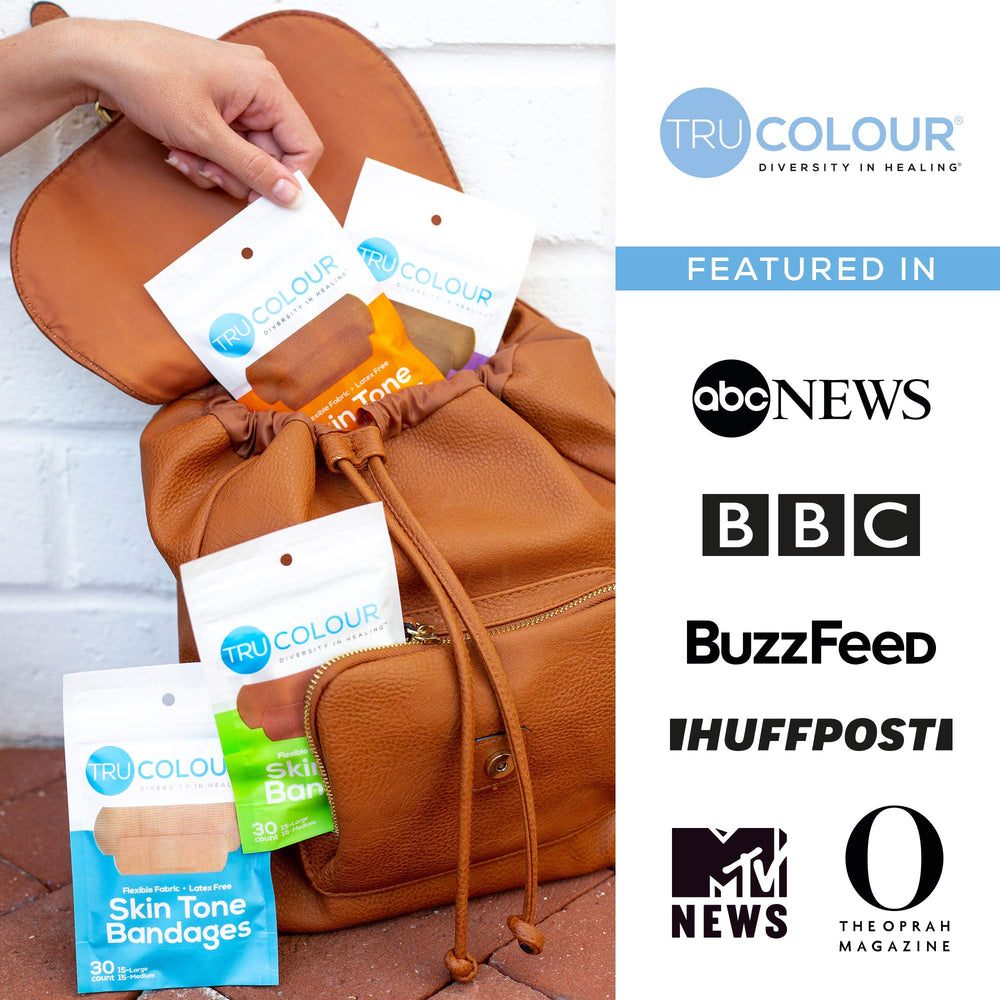 Tru-Colour wound-care bandages guard minor wounds while you go about daily tasks.