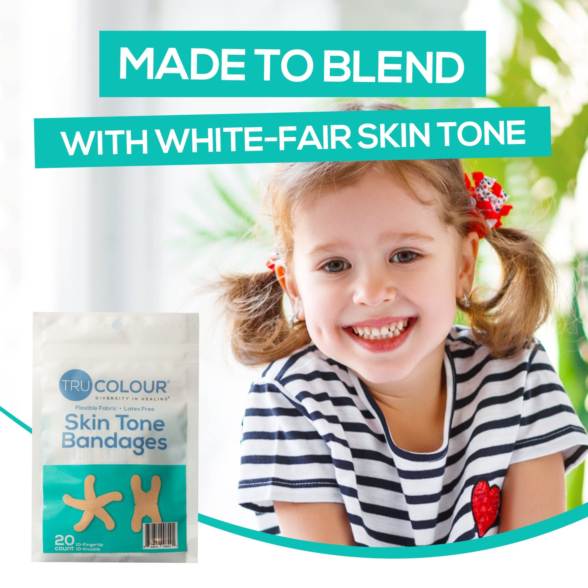 Tru-Colour wound protection bandages guard against dirt and friction