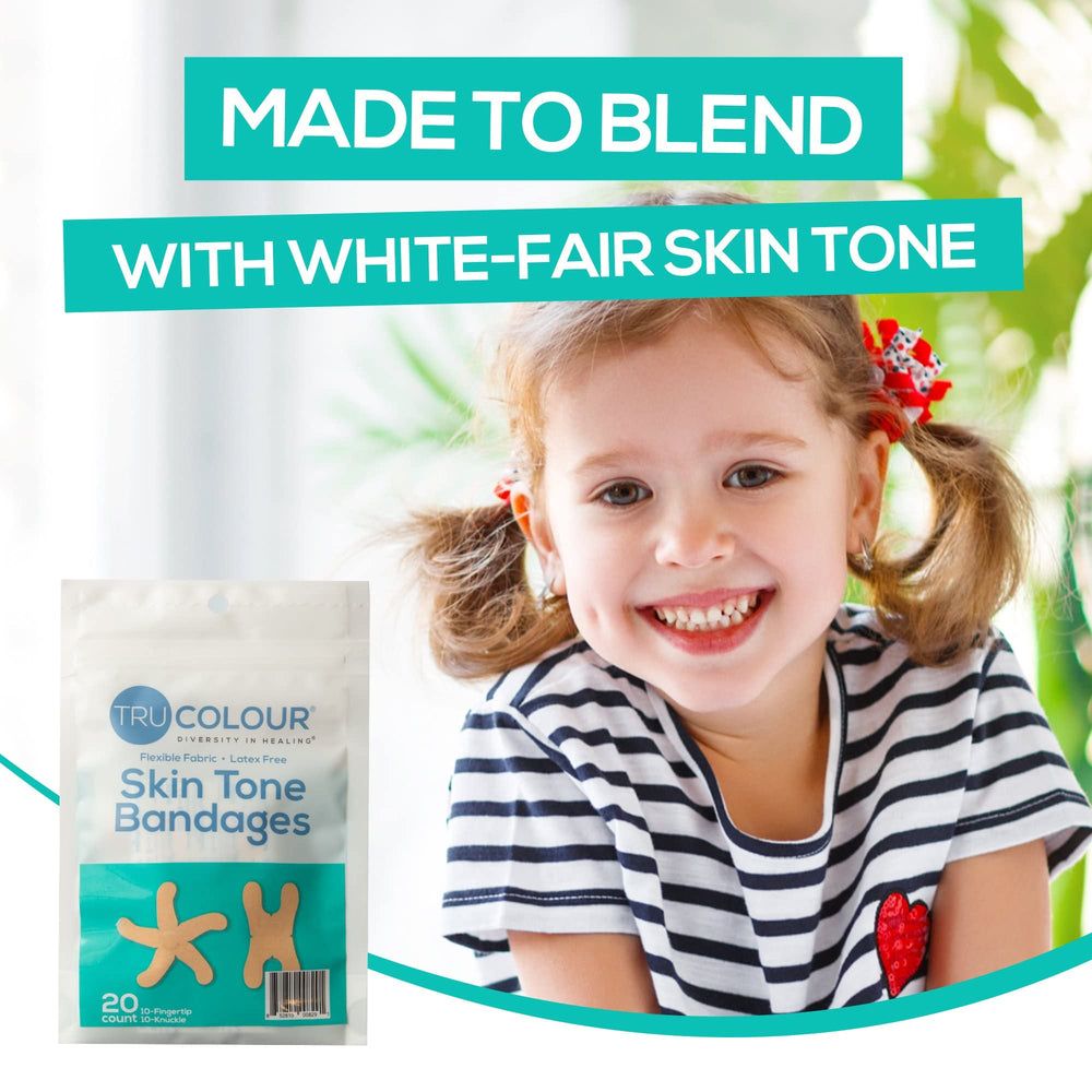 Tru-Colour wound protection bandages guard against dirt and friction