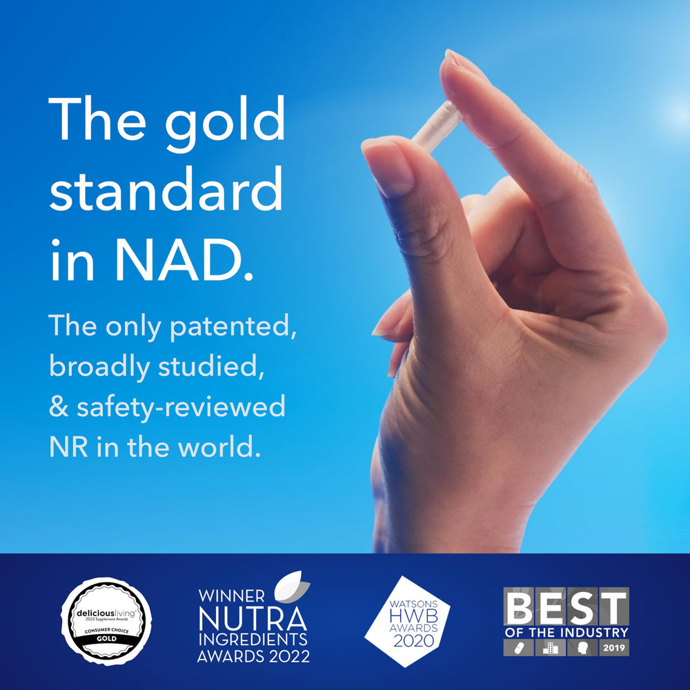 TRU NIAGEN Beauty NAD+ vitamin E and grapeseed extract antioxidant support