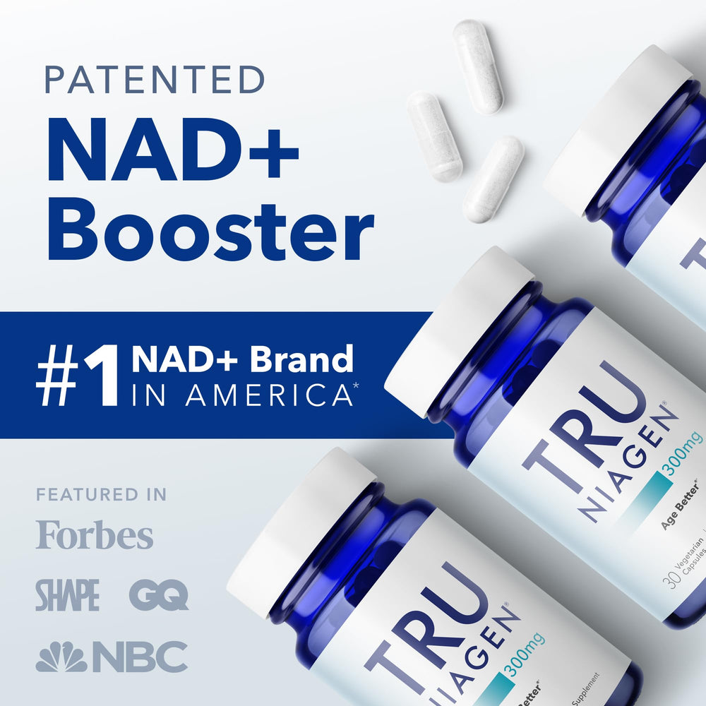 TRU NIAGEN daily-dose pack for a convenient 30-serving regimen