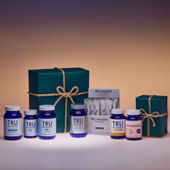 TRU NIAGEN label shows ingredients for safe NAD+ support