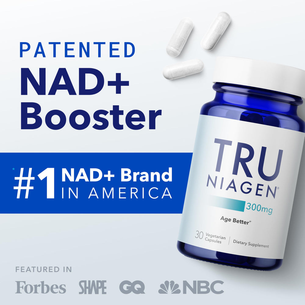 TRU NIAGEN nutrition facts close-up to aid dosing decisions