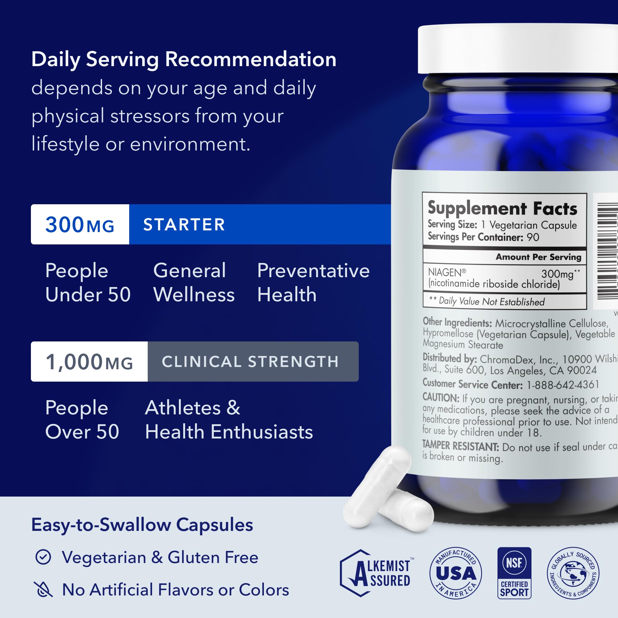 TRU NIAGEN morning-routine scene invites NAD+ support during exercise and work.