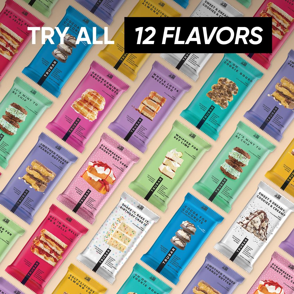 TRUBAR Get In My Belly PB & Jelly bar taste test moment.