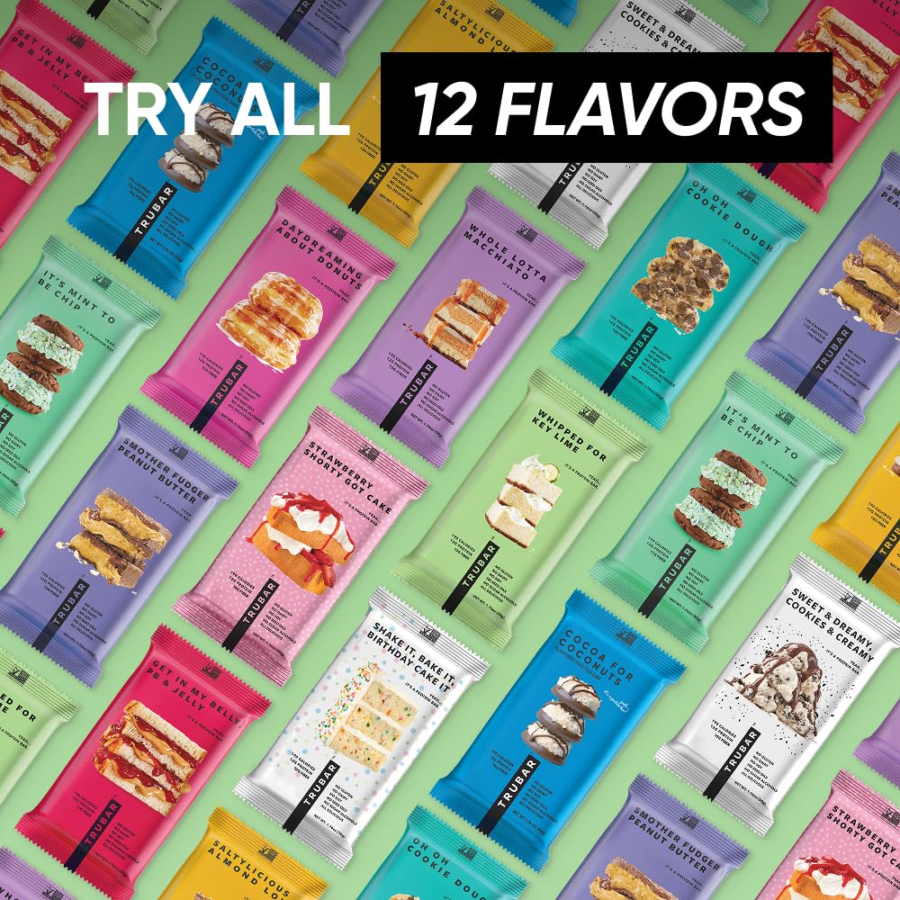TRUBAR gluten-free and dairy-free label shown for allergen-conscious snacking.