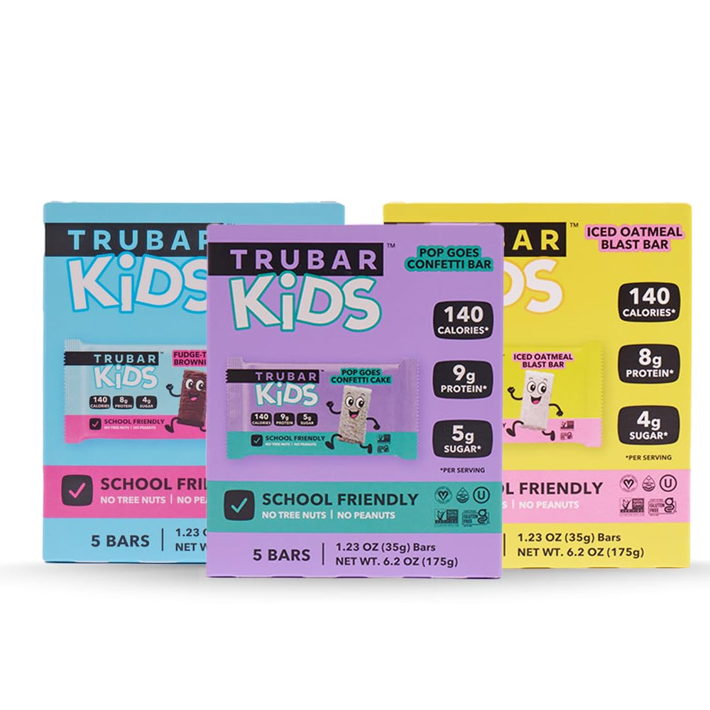 TRUBAR Pop Goes Confetti flavor bar, soft and celebratory.