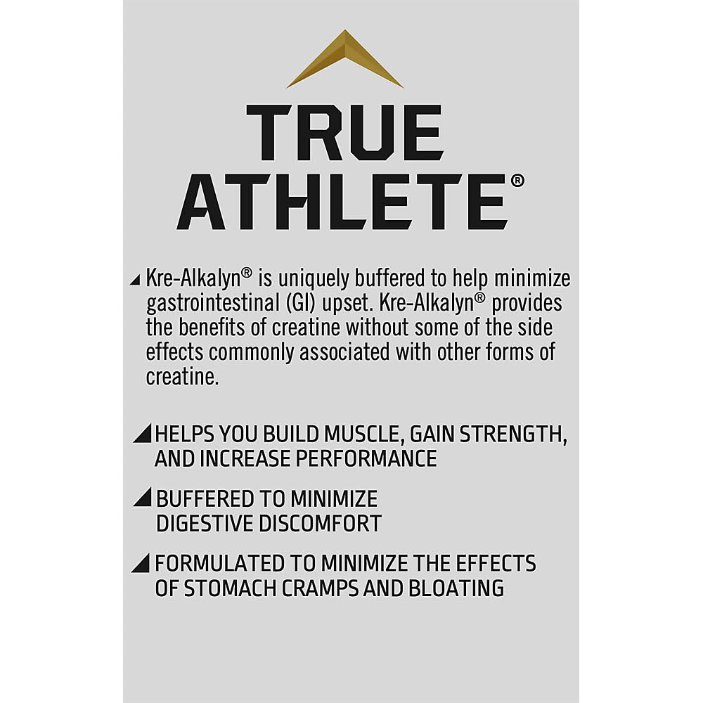 Athlete blends True Athlete Kre-Alkalyn 1500mg before training for improved focus and stamina.