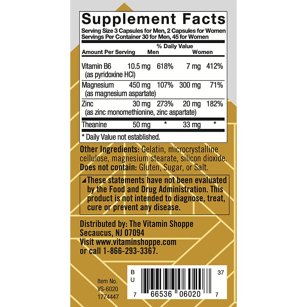 Close-up of True Athlete ZMA with Theanine capsules for sleep and relaxation