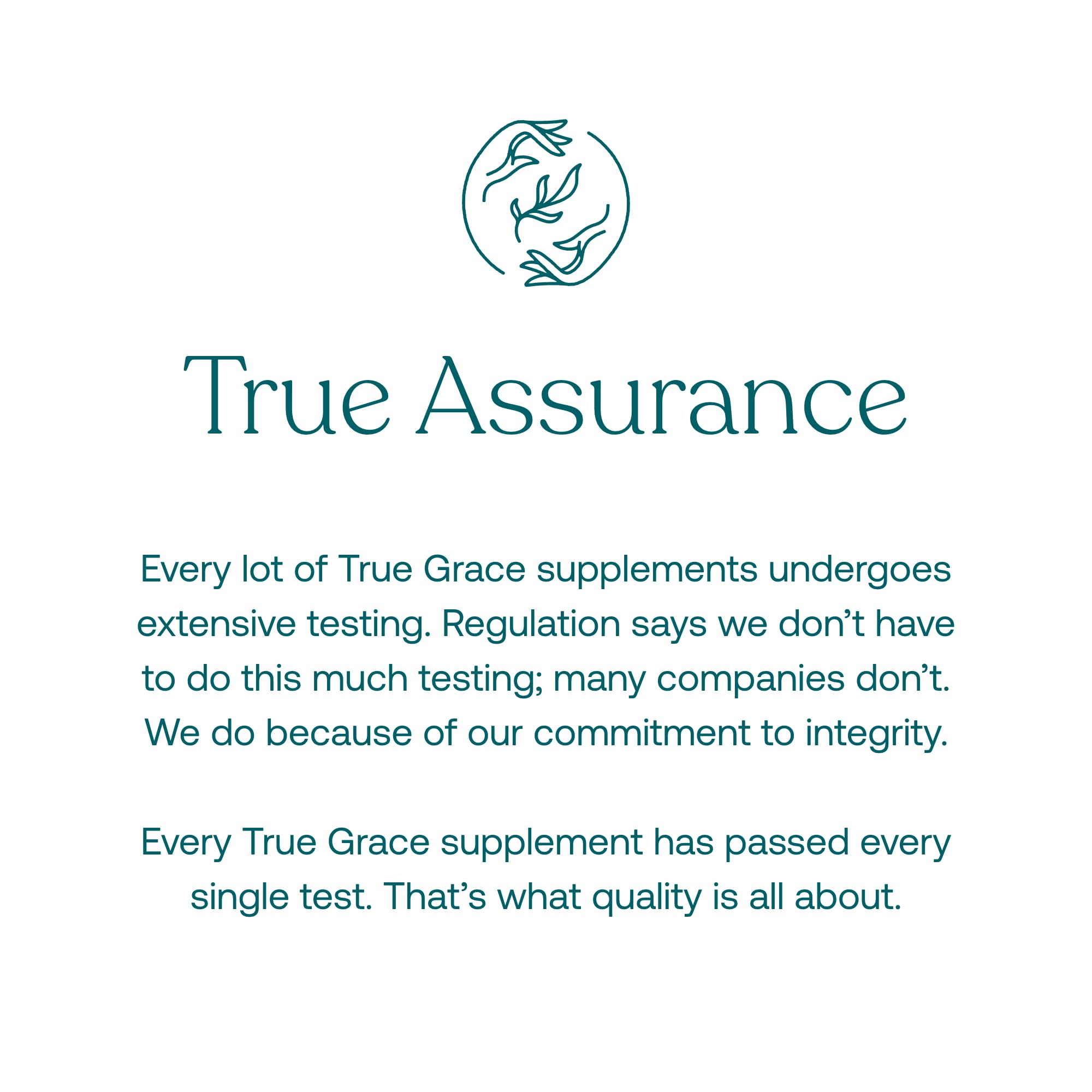 True Grace bottle with ocean-friendly refill option showcases sustainable packaging