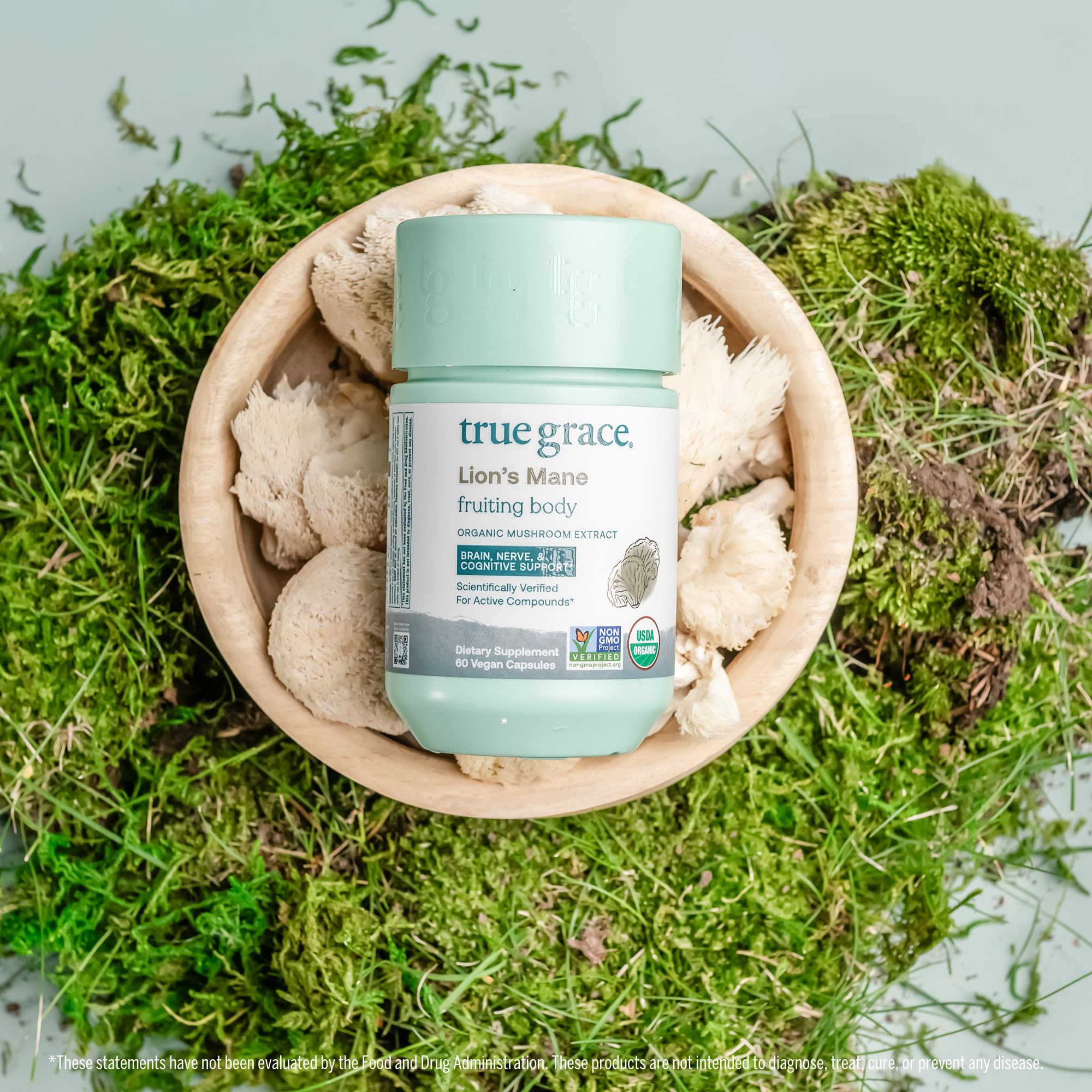 True Grace ocean-clean initiative with ReSea Project logo on bottle