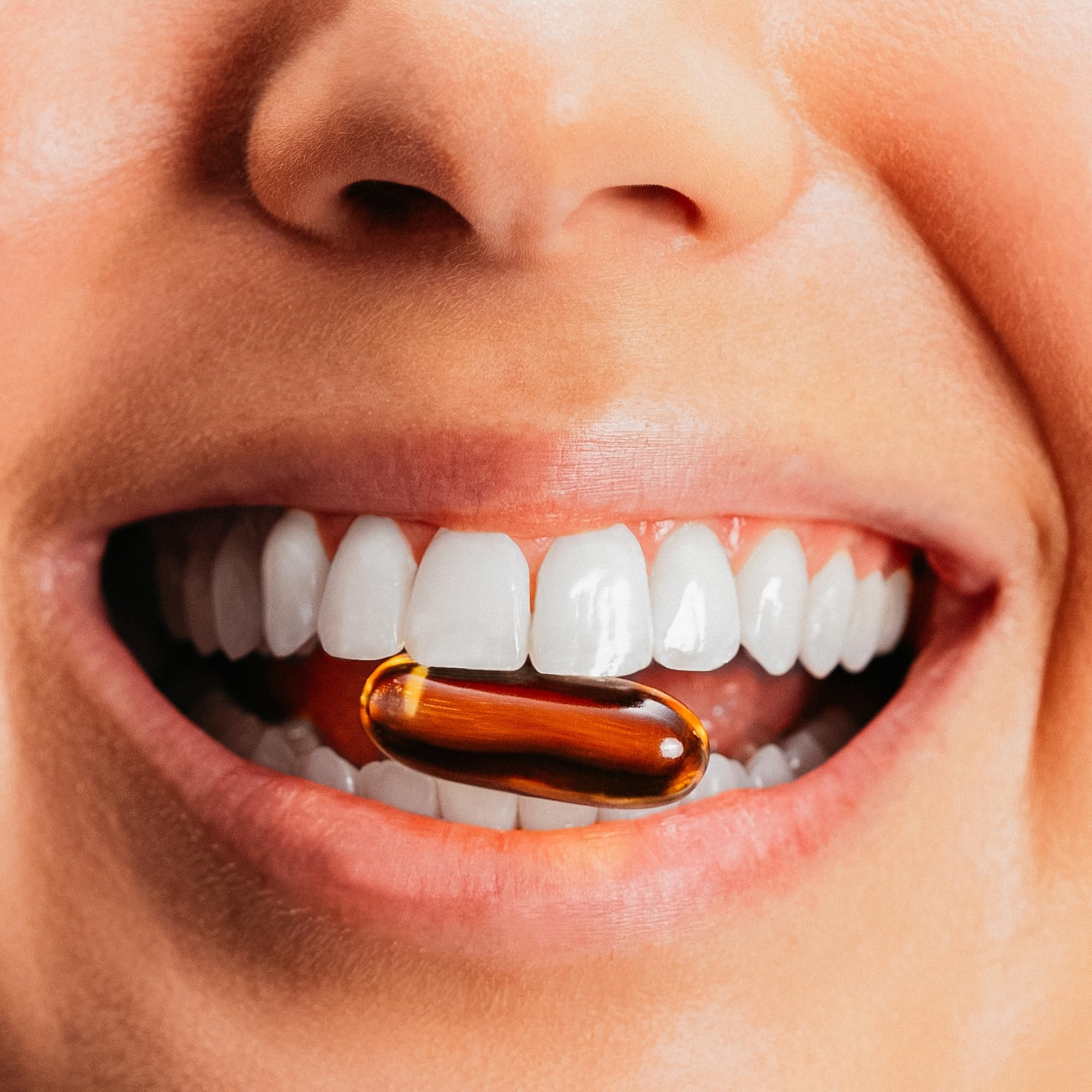 True Grace Omega-3 recycled bottle packaging promotes ocean-positive sustainability.