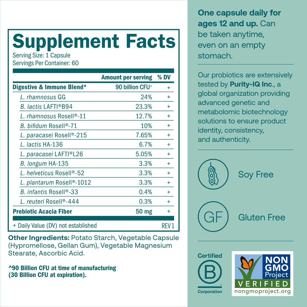 Close-up of True Grace capsules in DR caps for targeted stomach protection.