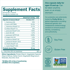 Close-up of True Grace capsules in DR caps for targeted stomach protection.