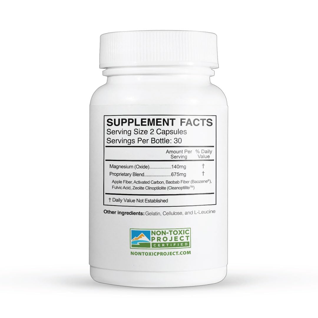 TrueCarbonCleanse bamboo-activated-charcoal capsules highlight premium act charcoal.