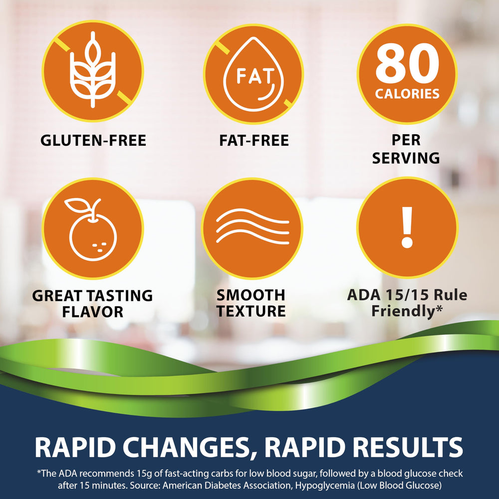 TRUEplus glucose gel provides 80 calories per serving for rapid energy support.