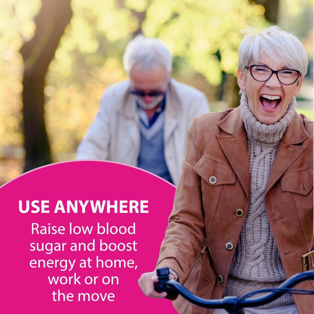 TRUEplus full line glucose gel packs and glucose shots for versatile support